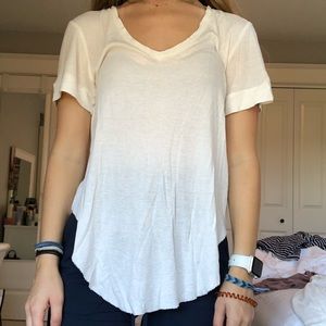 Pacsun cream Tee
